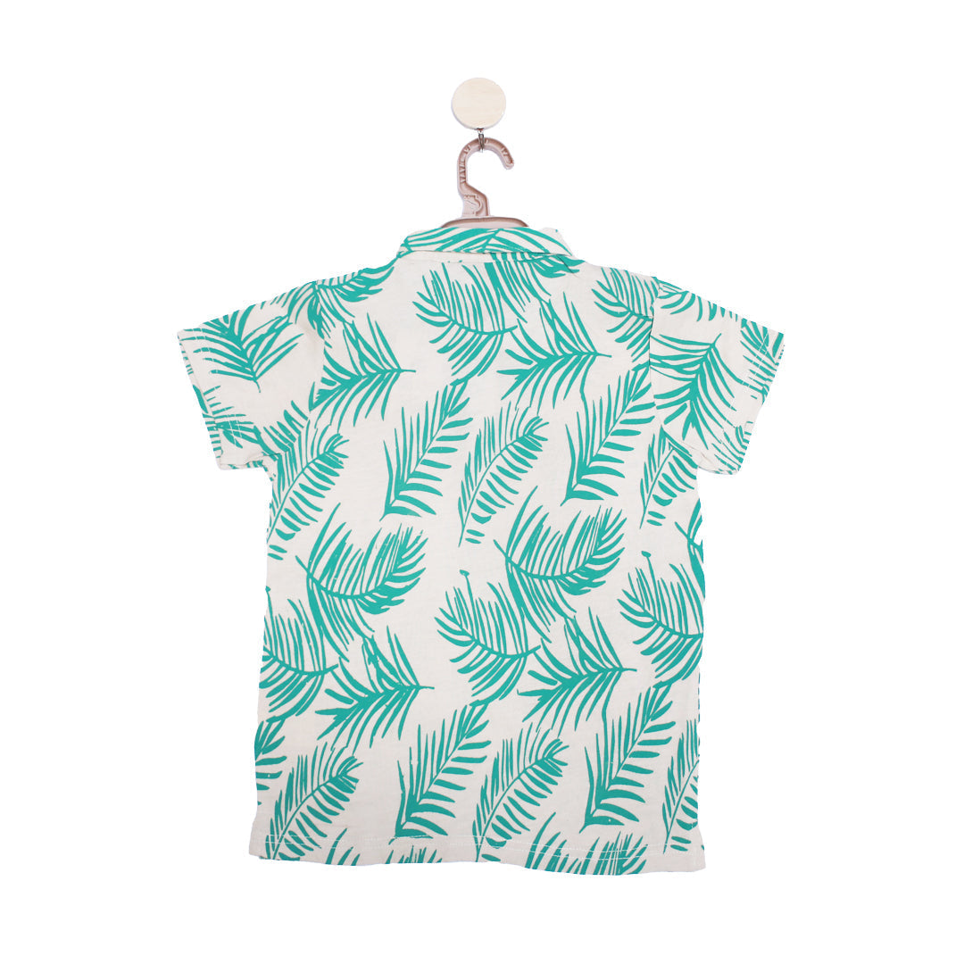 Palm dessert Polo tee | Tops & T-Shirts | The nest clothing