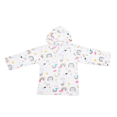 Rainbow sunshine Long Sleeve Hooded tee | Tops & T-Shirts | The nest clothing