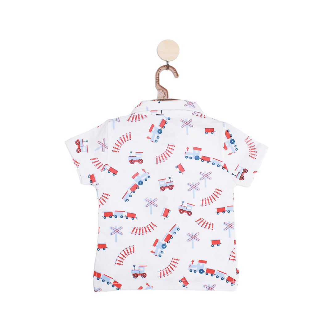 Cars and tracks set of 3 polos | Tops & T-Shirts | The nest clothing