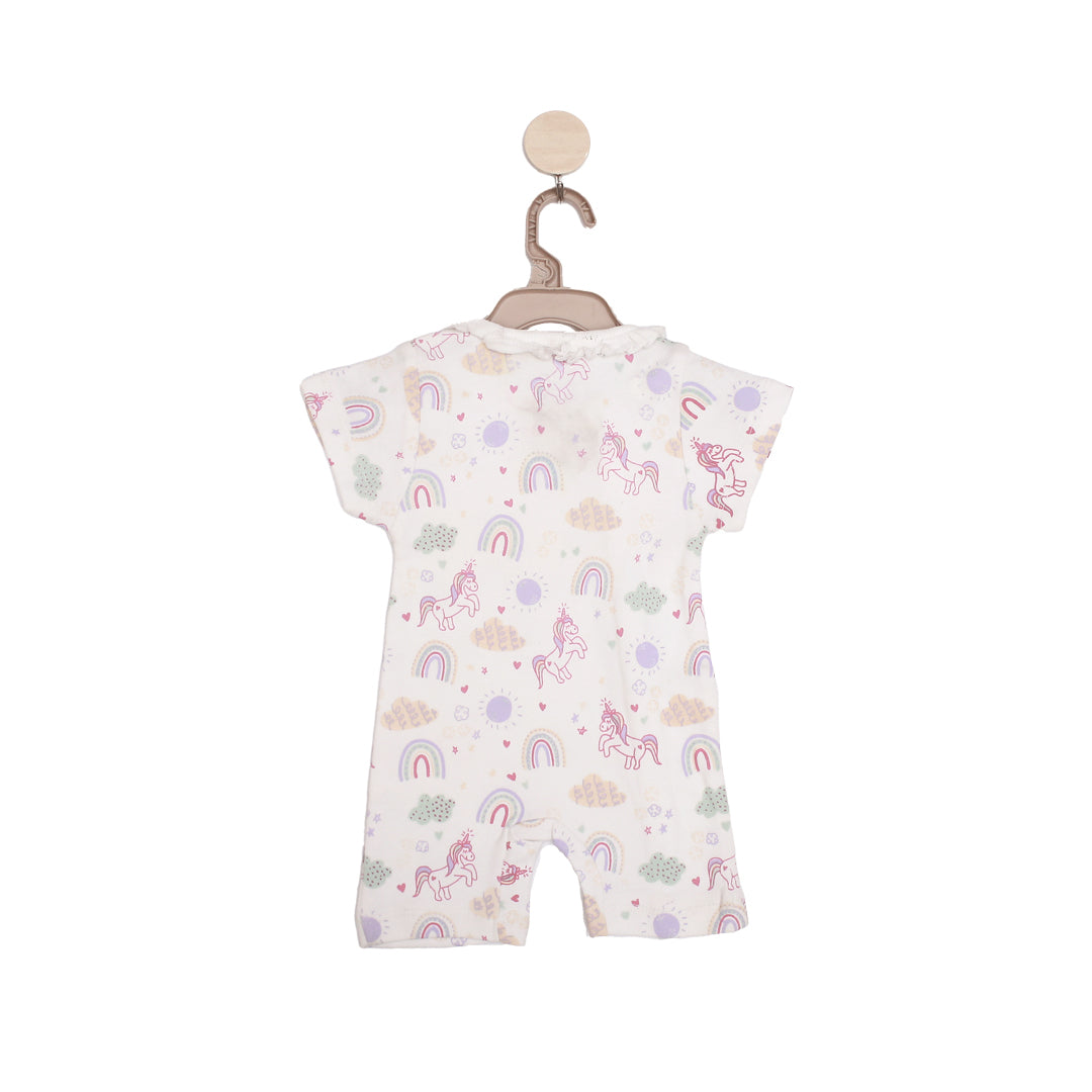 Dancing unicorn short-sleeved romper | Tops & T-Shirts | The nest clothing