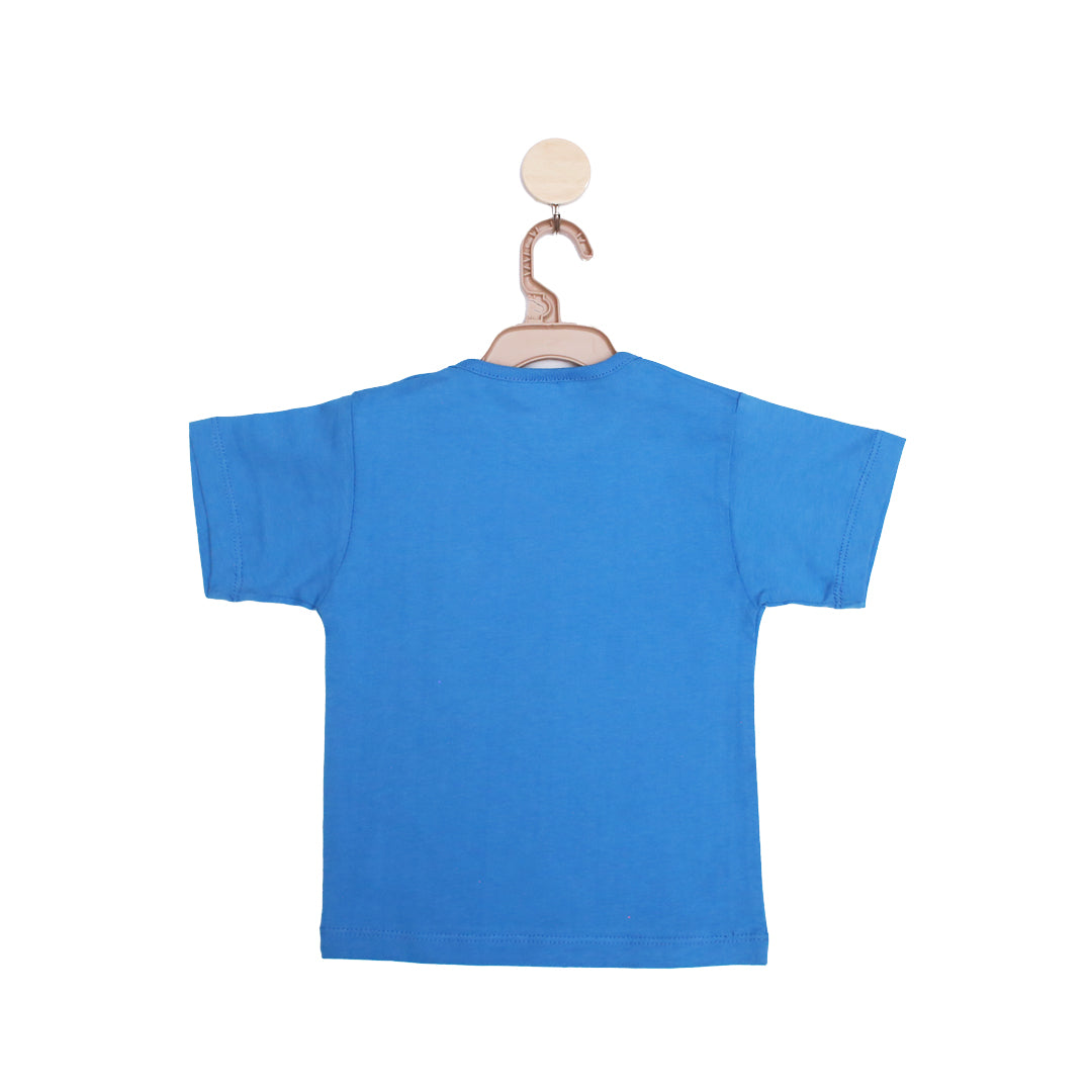 Fiesty blue Short Sleeve T-Shirt | Tops & T-Shirts | The nest clothing