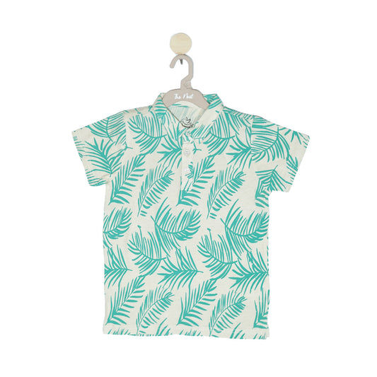 Palm dessert Polo tee | Tops & T-Shirts | The nest clothing