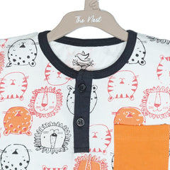 Lion fun crew neck tee | Tops & T-Shirts | The nest clothing