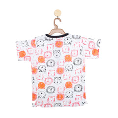 Lion fun crew neck tee | Tops & T-Shirts | The nest clothing