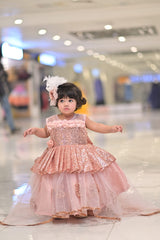 Peach Bows - Blossom | QS STUDIO | Frocks | Newborn baby clothes