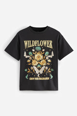 Oversized Graphic T Shirt NEXT UK