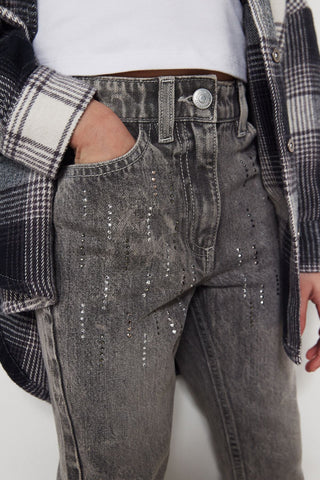 Embellished Mom Jeans