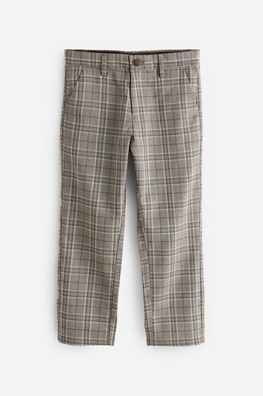 Formal Check Trousers NEXT UK