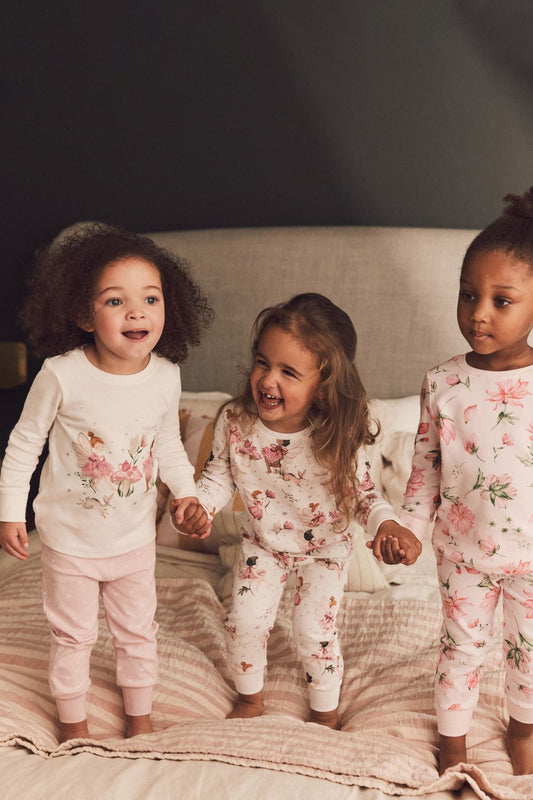 3 Pack Long Sleeve Printed Pyjamas