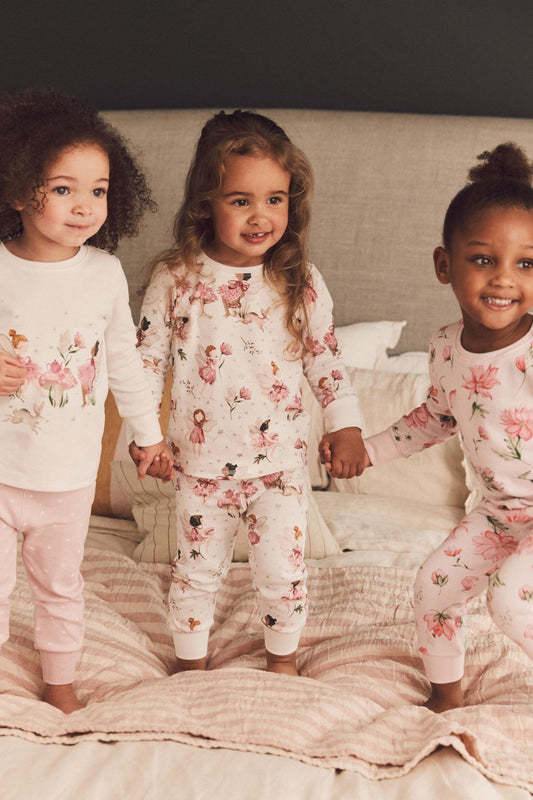 3 Pack Long Sleeve Printed Pyjamas NEXT UK