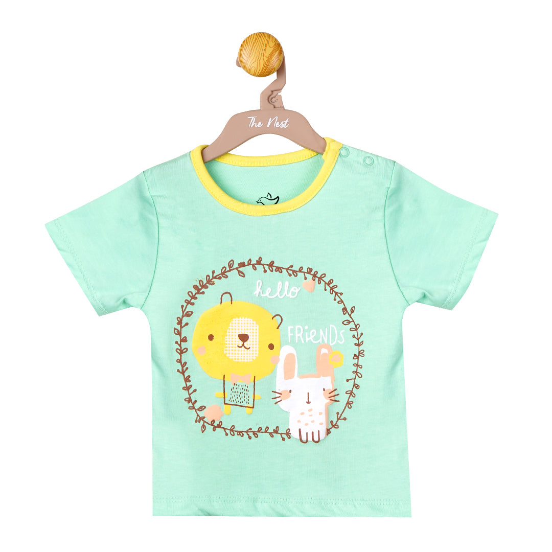 Bear & bunny BFF Snap Up Tee | Tops & T-Shirts | The nest clothing