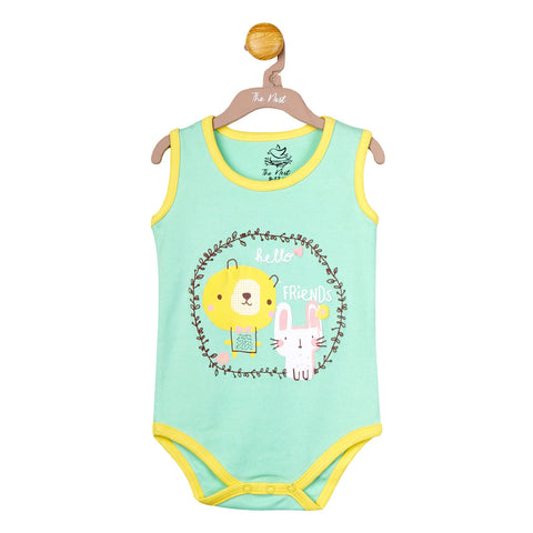 Hunny Bunny Sleeveless Bodysuit Pack of 3 | Suits & Sets | The nest clothing