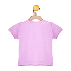 Dreamin' High in the Sky Snap-up tee in Lilac | Tops & T-Shirts | The nest clothing