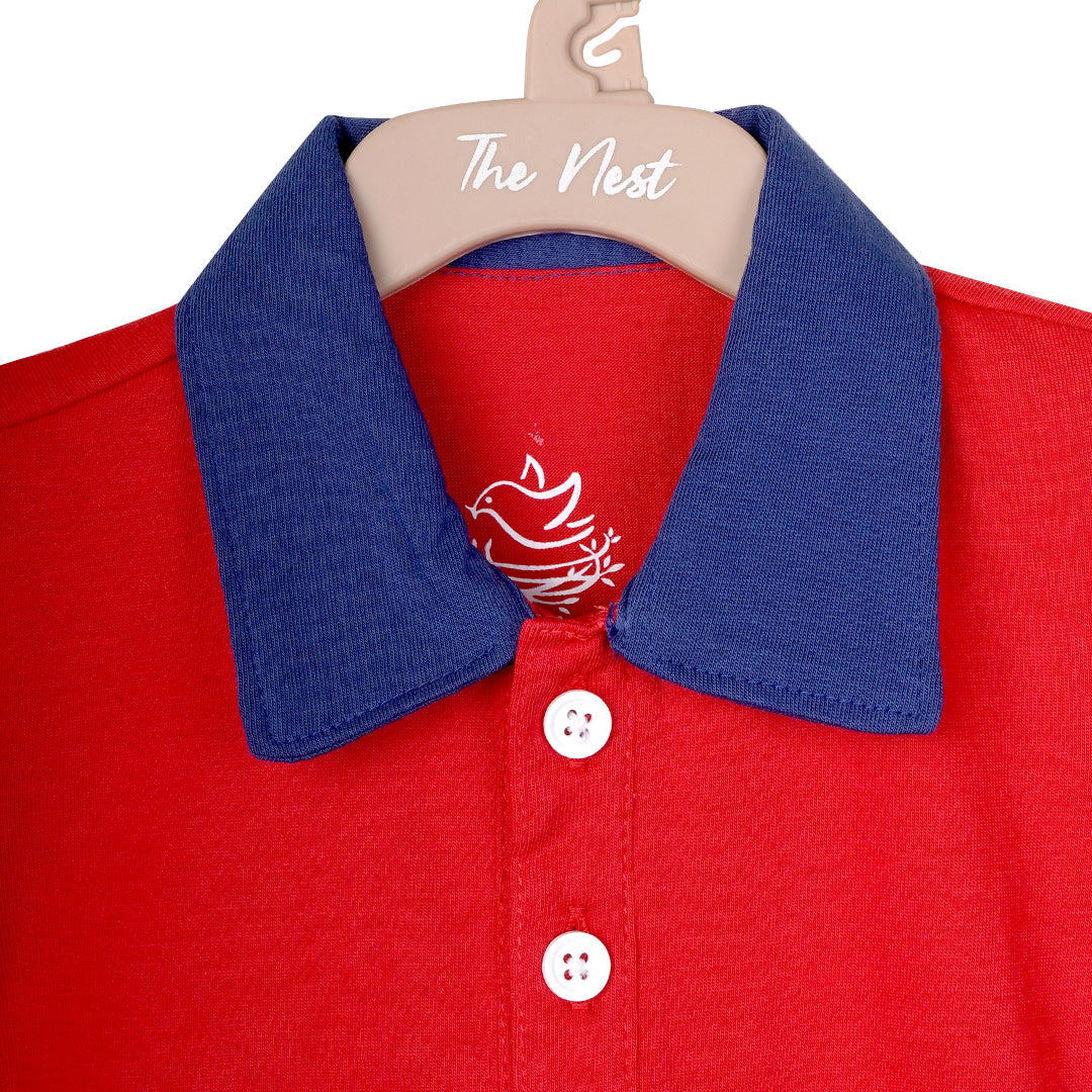 Little firecracker Polo Tee | Tops & T-Shirts | The nest clothing