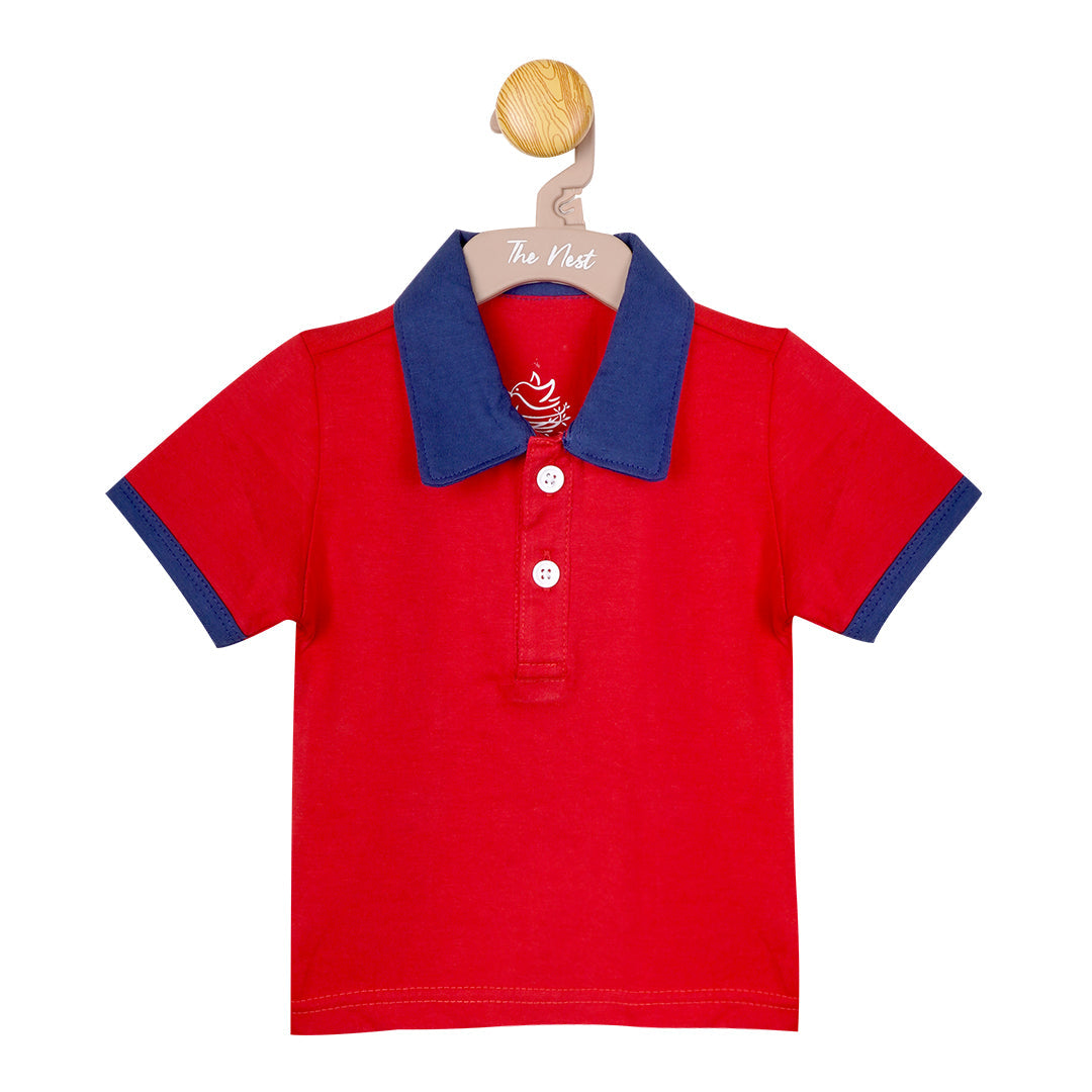 Little firecracker Polo Tee | Tops & T-Shirts | The nest clothing