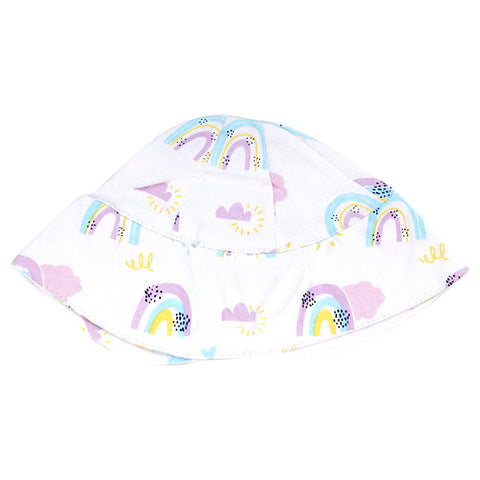 Rainbow bliss baby bonnet/cap | Socks & Caps | The nest clothing