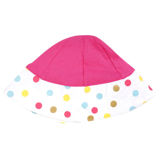 Pretty in Polka baby bonnet/ cap | Socks & Caps | The nest clothing