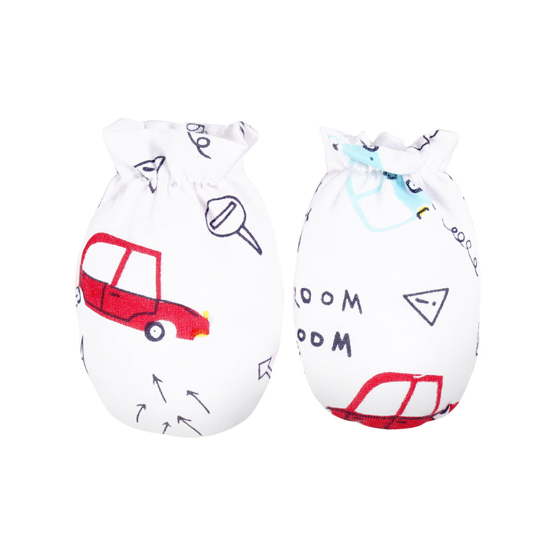 Zoomin' Cars mitten | Socks & Caps | The nest clothing