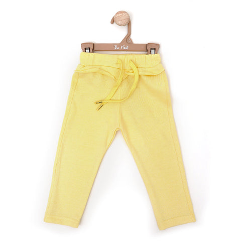 Securesnug Yellow Color Baby Trouser | Pyjamas | The nest clothing