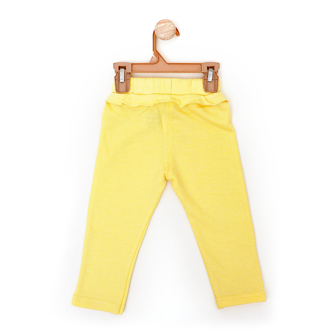 Securesnug Yellow Color Baby Trouser | Pyjamas | The nest clothing