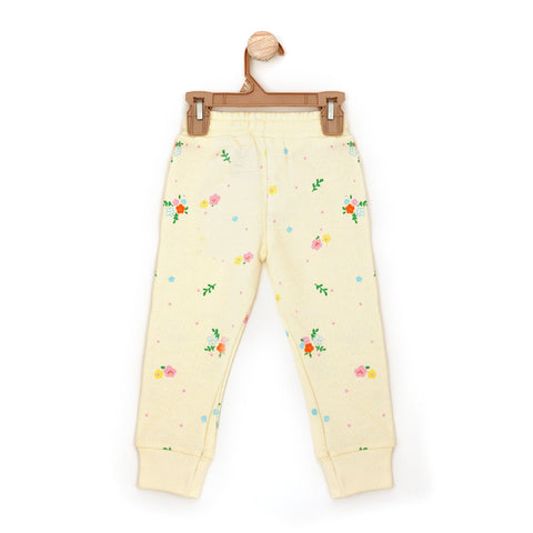 Cream Color Full-Length Trousers | Pyjamas | The nest clothing