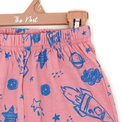 Blue on Rose Baby Nightime Suit Co-rd sets | Sets & Suits | The nest clothing