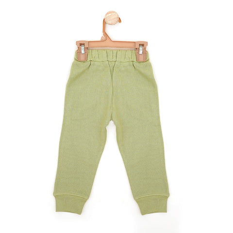 Leaf Green Baby Trousers | Pyjamas | The nest clothing