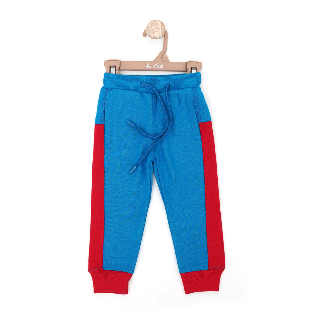 Blue Panel Trouser | Pyjamas | The nest clothing