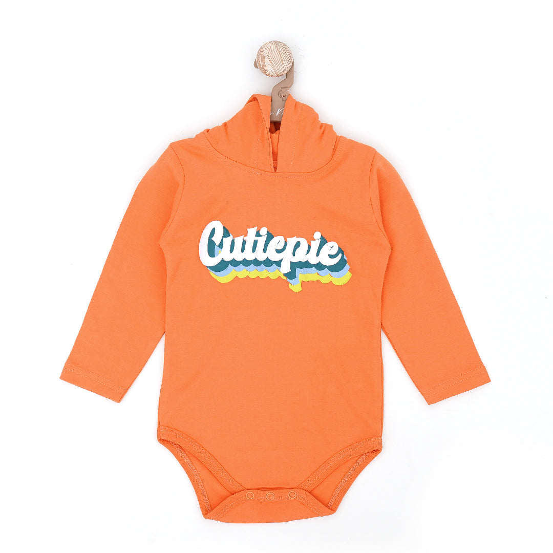 Retro Baby Hoodie Bodysuit | Suits & Sets | The nest clothing