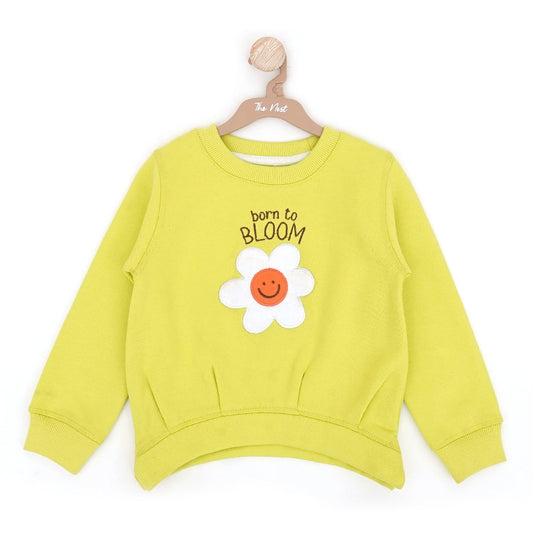 Ruffle Charm Baby Sweatshirt