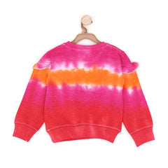 Tie Dye Baby Frill Sweat Shirt | Hoodies & Sweatshirts | The nest clothing
