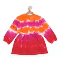 Little Angel Tie Dye Bliss | Frocks & Dress | The nest clothing