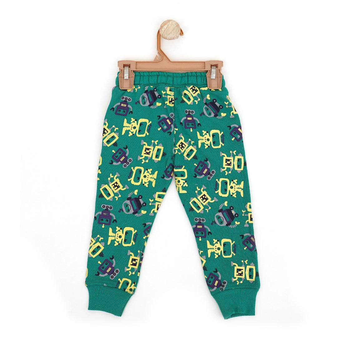 Leafy Green Baby Slacks | Pyjamas | The nest clothing