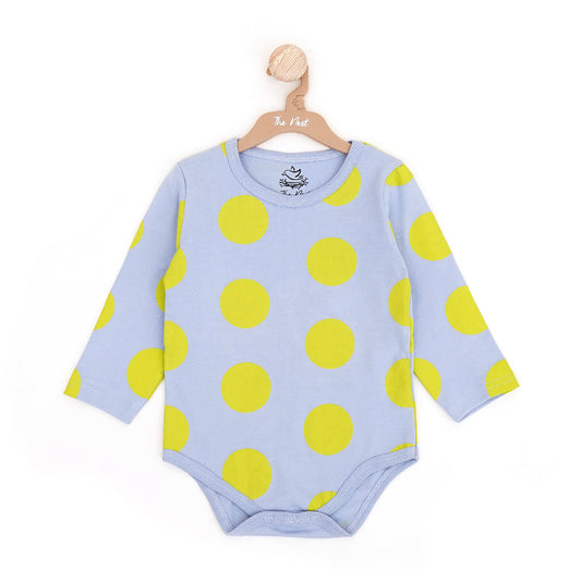 Lavender Sunshine Polka Dot Romper | Rompers | The nest clothing