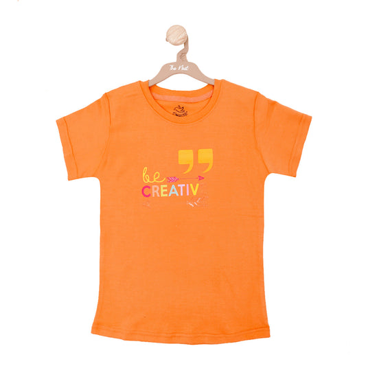 Girls, Crew Neck T-Shirt | Tops & T-Shirts | The nest clothing