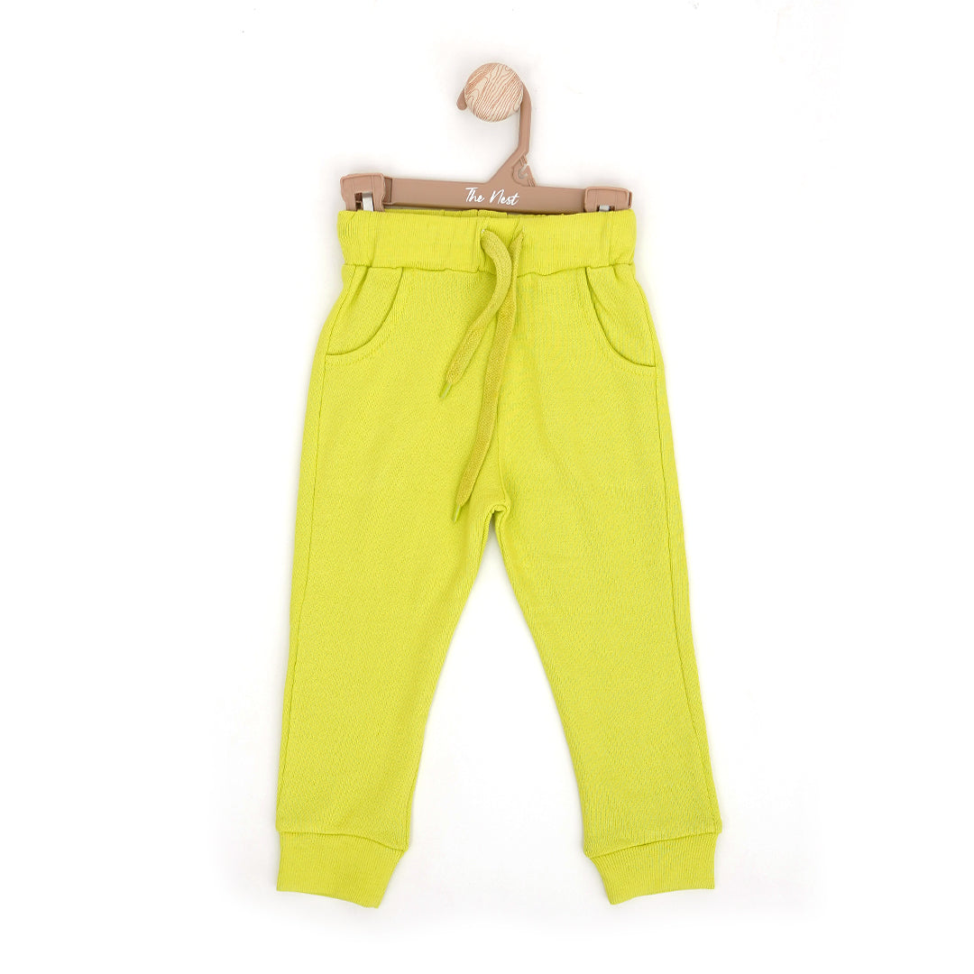 Lime Terry Trousers | Pyjamas | The nest clothing