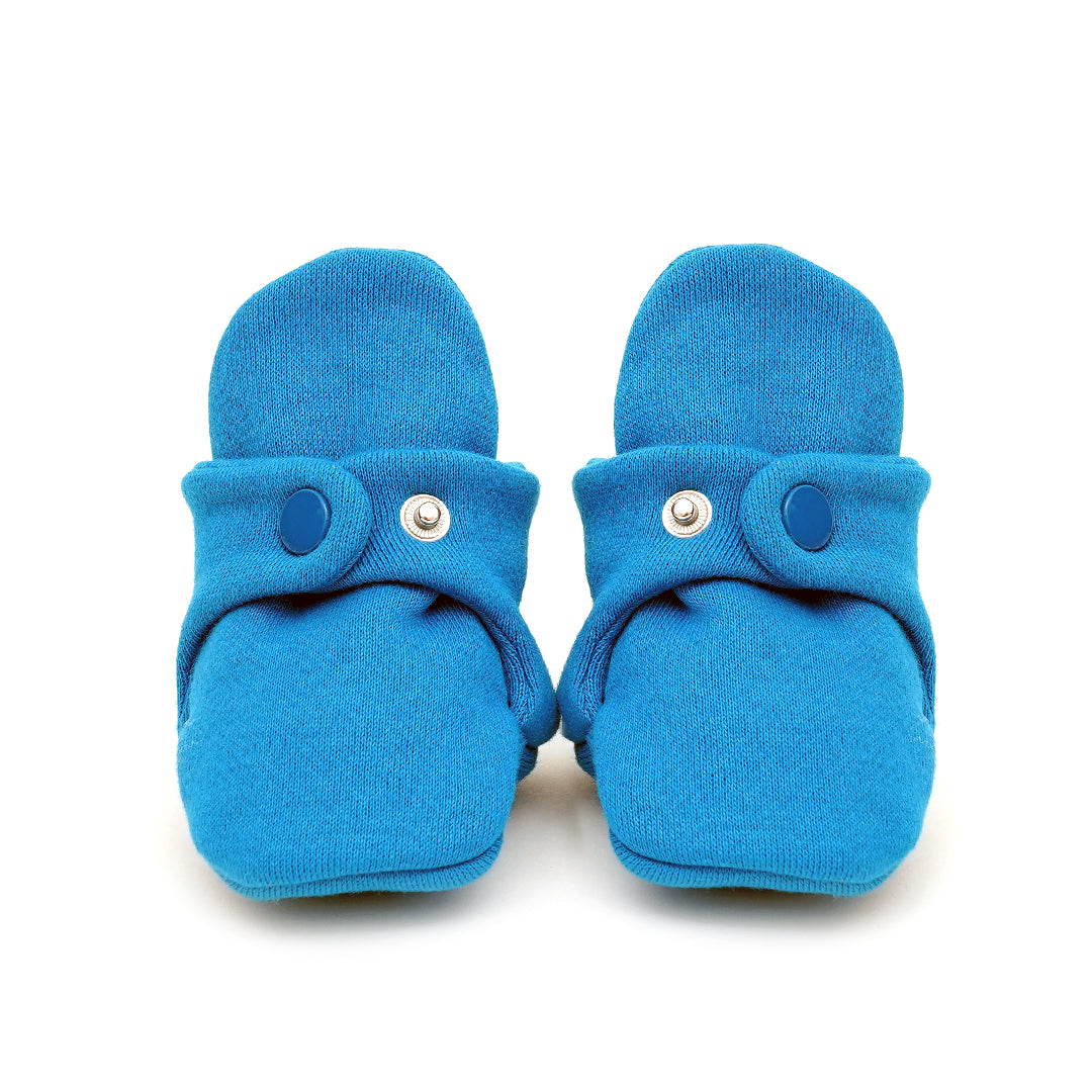 Blue Baby Shoes with Snap Closure | Socks & Caps | The nest clothing