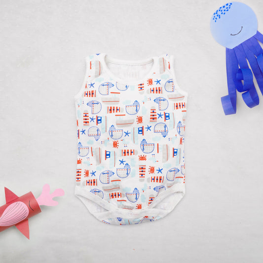 Little surfers bodysuit | Suits & Sets | The nest clothing