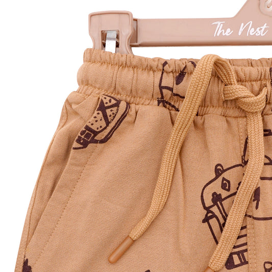 Lantern Stories Brown Shorts | Shorts | The nest clothing