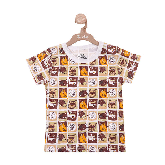 Safari Snuggle Graphic Baby Tee | Tops & T-Shirts | The nest clothing