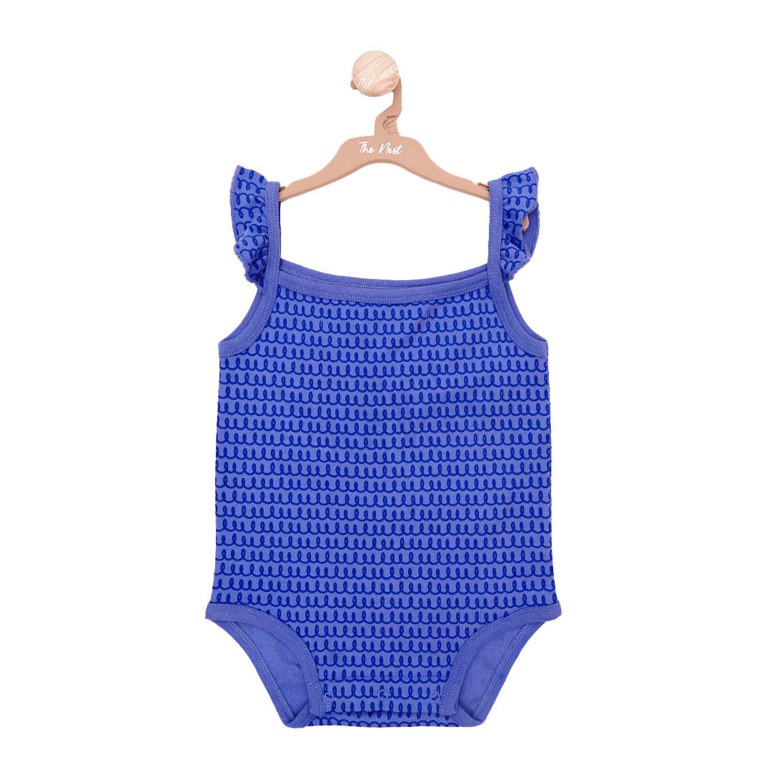 Wedgewood Whimsies Sleeveless Baby Bodysuit | Suits & Sets | The nest clothing