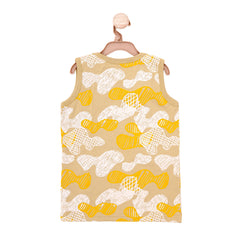 Doodle Fun Sleeveless T-shirt | T-Shirts | The nest clothing