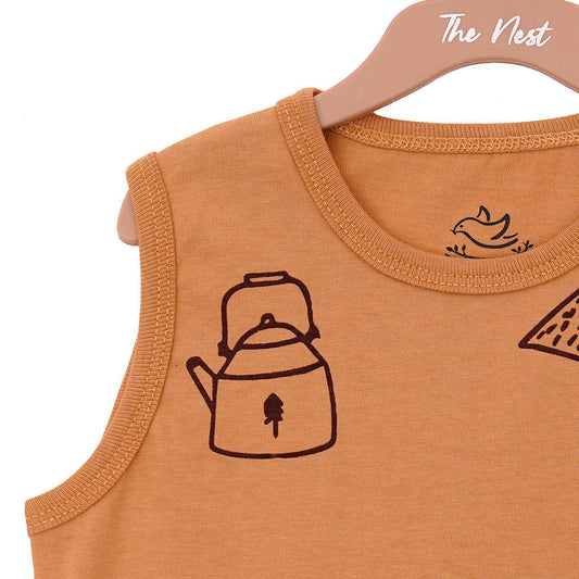 Lantern Stories Sleeveless T-shirt | T-Shirts | The nest clothing