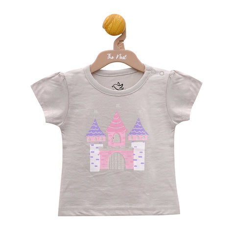 Grey Baby Tee | Tops & T-Shirts | The nest clothing