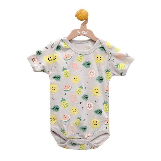 Tropical Smiley Romper | Rompers | The nest clothing