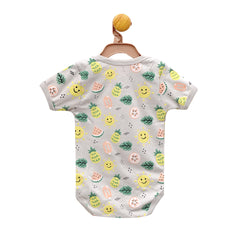 Tropical Smiley Romper | Rompers | The nest clothing