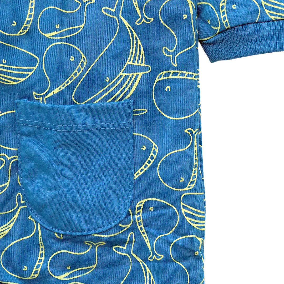 Dancing Whales Sleeping Suit | Suits & Sets | The nest clothing