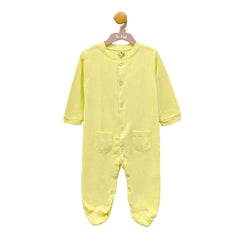 Pastel Yellow Fitted plain bodysuit | Suits & Sets | The nest clothing