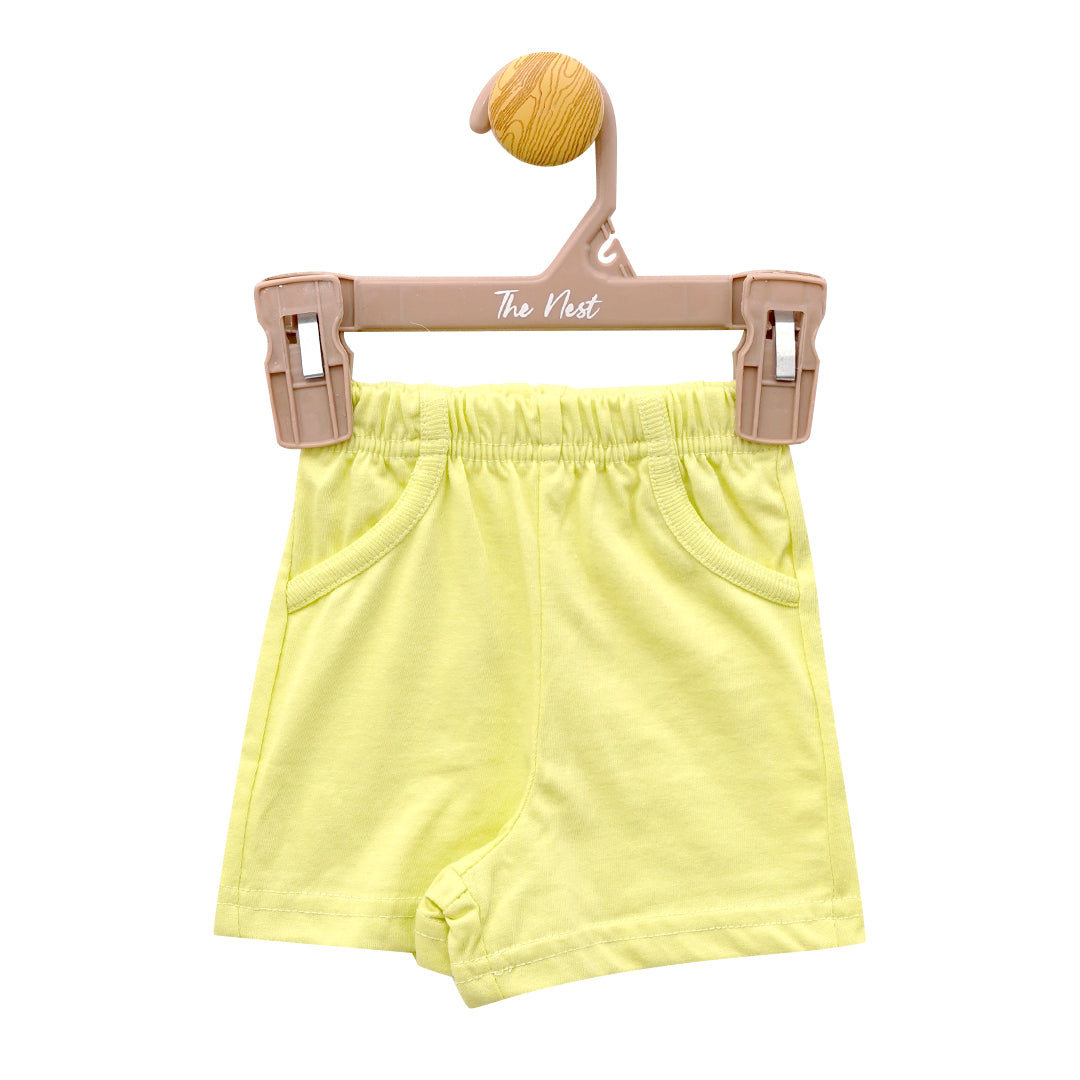 Pastel yellow shorts | Pants - Leggings - Shorts & Capri | The nest clothing