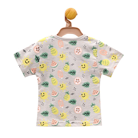 Tropical Smiley Tee | Tops & T-Shirts | The nest clothing